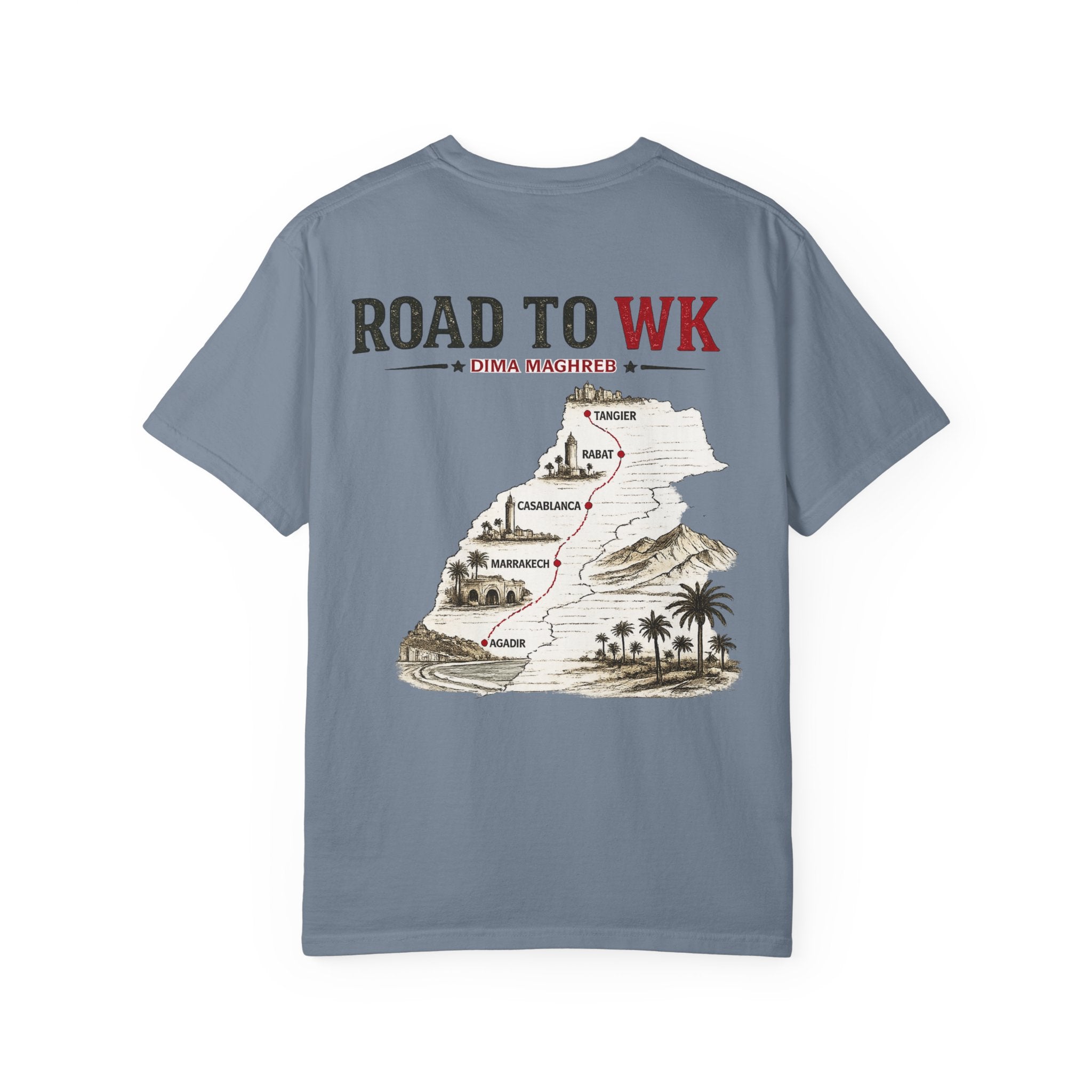 Road to WK Map T-Shirt