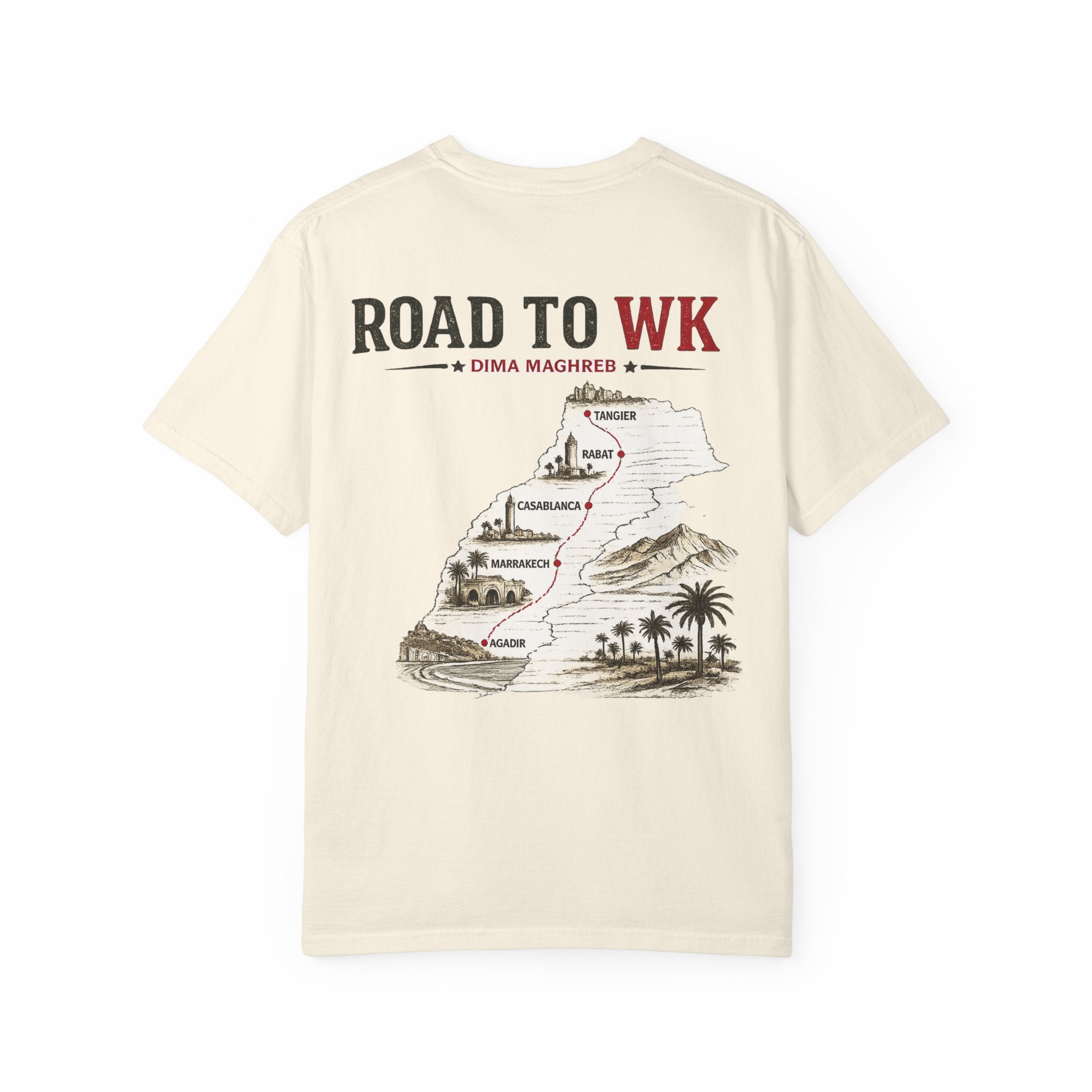 Road to WK Map T-Shirt