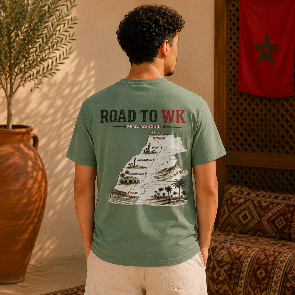 Road to WK Map T-Shirt